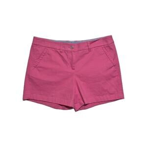 Southern Tide Chino Shorts Womens 8 Pink Casual Preppy Oxford Outdoors Pockets